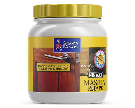 MINWAX Masilla Retape: fotografía original referencial Color por confirmar 250 ml
