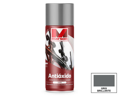 MARSON Aerosol Antióxido: fotografía original referencial Gris 485 ml