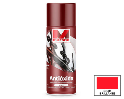 MARSON Aerosol Antióxido: fotografía original referencial Rojo 485 ml