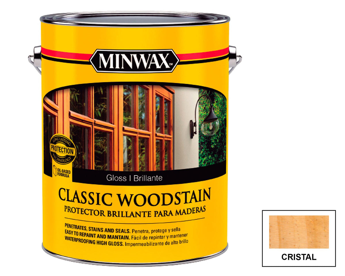 MINWAX Classic Woodstain: fotografía original referencial Cristal 1 galón