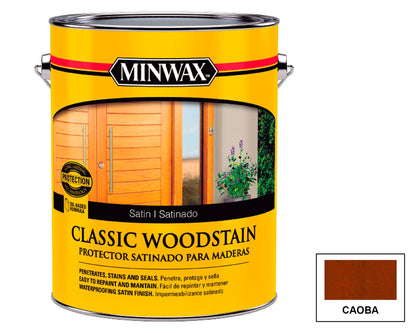 MINWAX Classic Woodstain: fotografía original referencial Caoba 1 galón