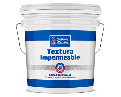 Sherwin-Williams Textura Impermeable Línea Profesional: fotografía original referencial Blanco Tineta
