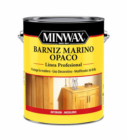MINWAX Barniz Marino Opaco Incoloro: imagen oficial referencial de la familia