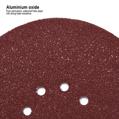 10 piezas 125 mm × 80# disco lija velcro Harden - SKU 611765 - fotografía original del proveedor, referencial de familia