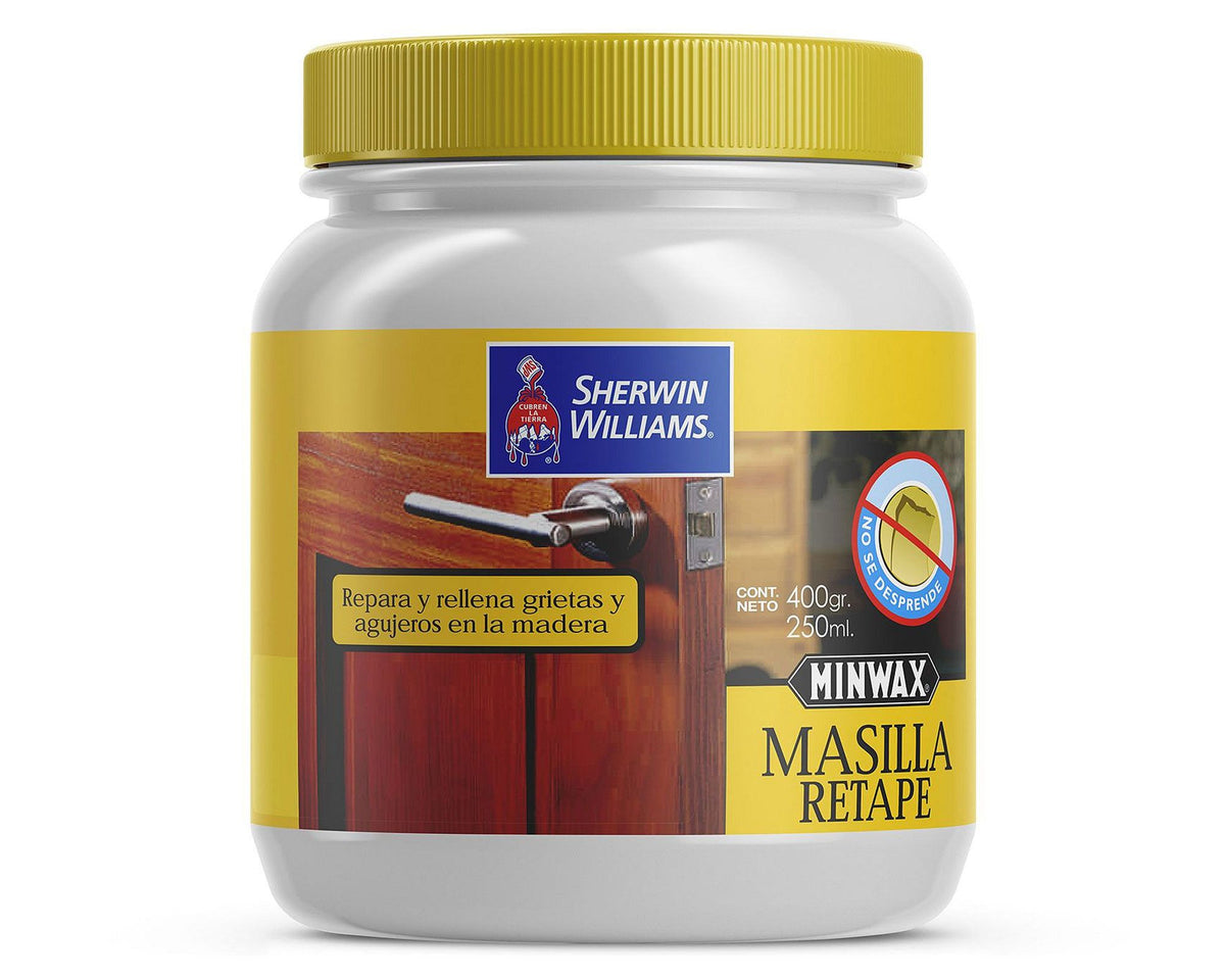 MINWAX Masilla Retape: fotografía original referencial Color por confirmar 250 ml