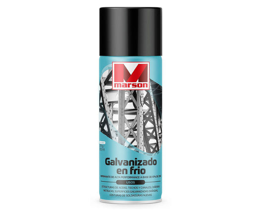 MARSON Aerosol Galvanizado en Frío: fotografía original referencial Gris Formato por confirmar