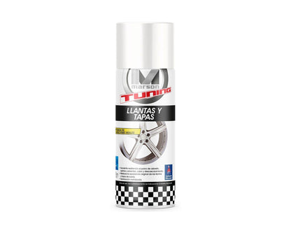 MARSON Aerosol Llantas y Tapas: fotografía original referencial Blanco 312 ml