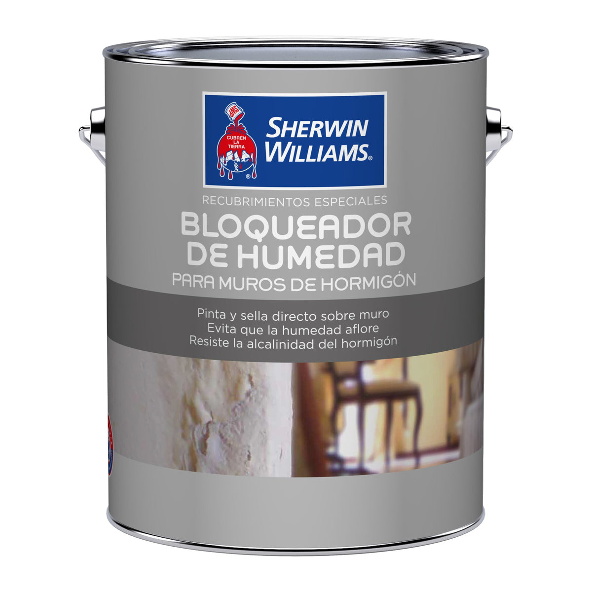 Sherwin-Williams Bloqueador de Humedad - fotografía referencial de la familia sobre fondo blanco