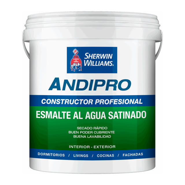 Sherwin-Williams Esmalte al Agua AndiPro Satinado