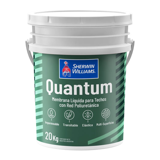 Sherwin-Williams Quantum Membrana Líquida - fotografía referencial de la familia sobre fondo blanco