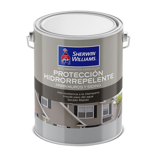 Sherwin-Williams Protección Hidrorrepelente - envase original sobre fondo blanco