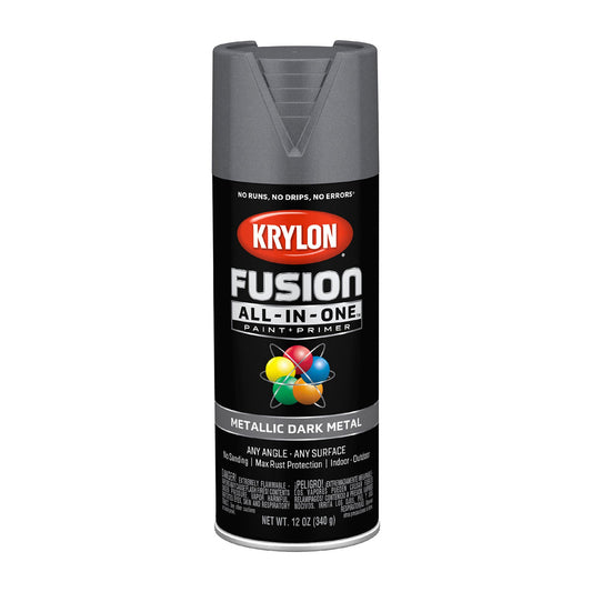 KRYLON Fusion Metallic - envase original sobre fondo blanco