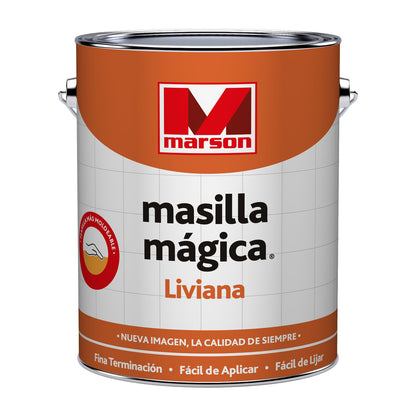 Marson Masilla Mágica Liviana Nueva Fórmula - envase original sobre fondo blanco