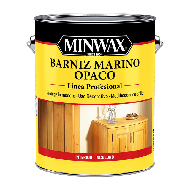 MINWAX Barniz Marino Opaco Incoloro