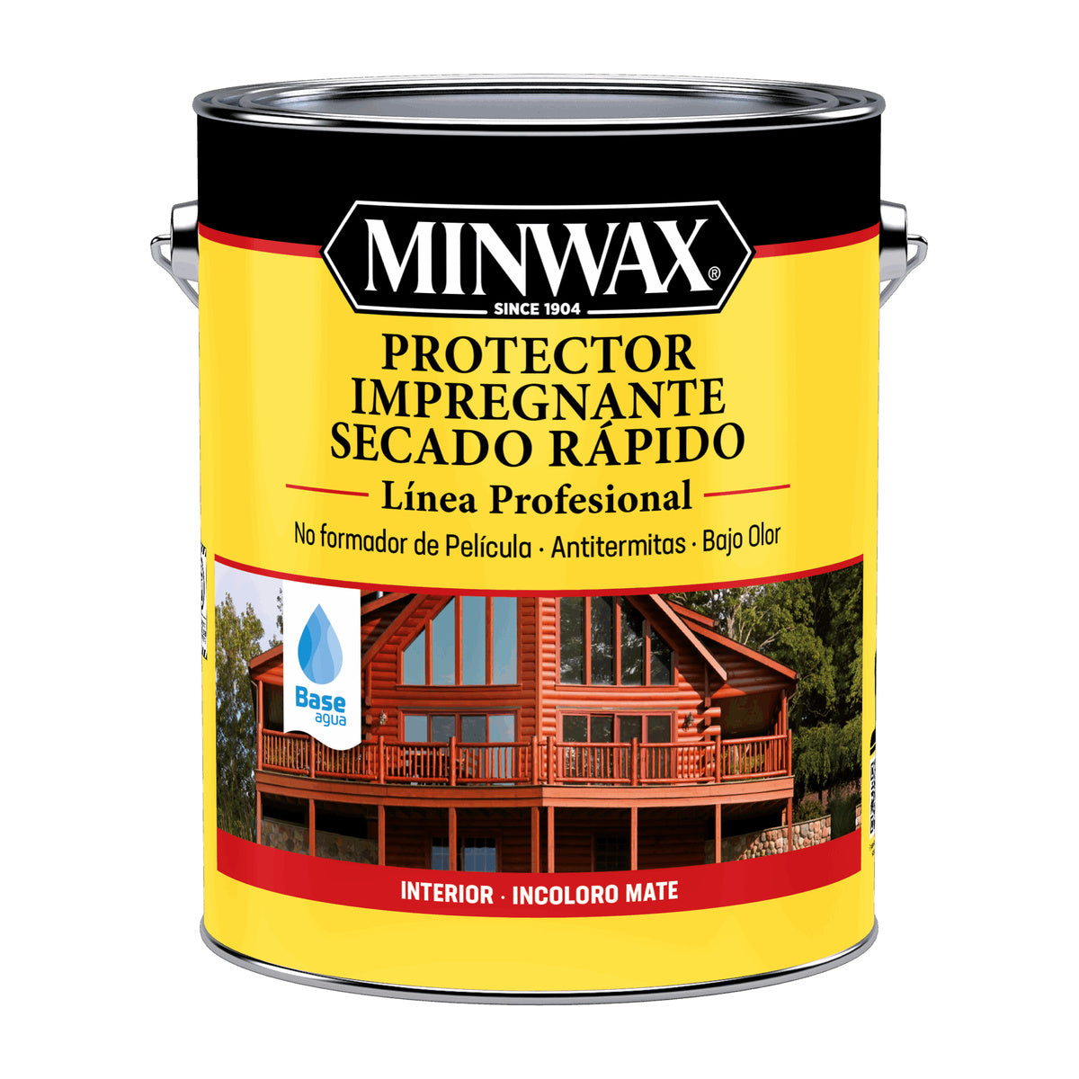 MINWAX Protector Impregnante Secado Rápido Incoloro - envase original sobre fondo blanco